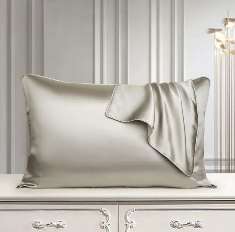 Funda de almohada de seda pura