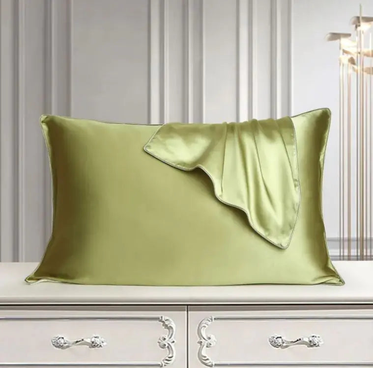Funda de almohada de seda pura