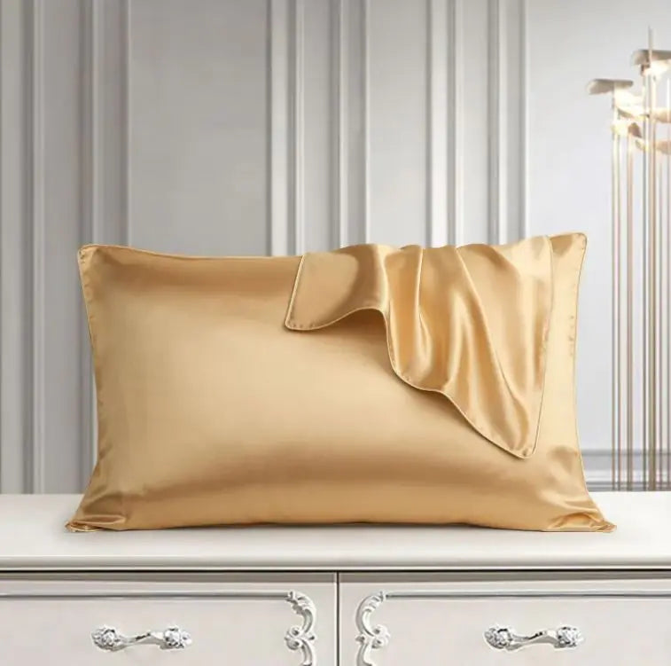 Funda de almohada de seda pura