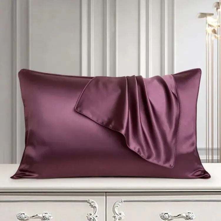Funda de almohada de seda pura