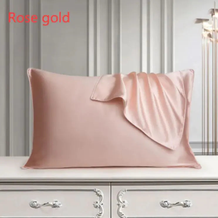 Funda de almohada de seda pura