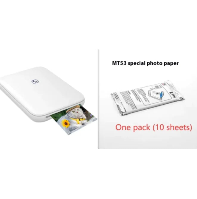 Bluetooth Portable Color Photo Printer
