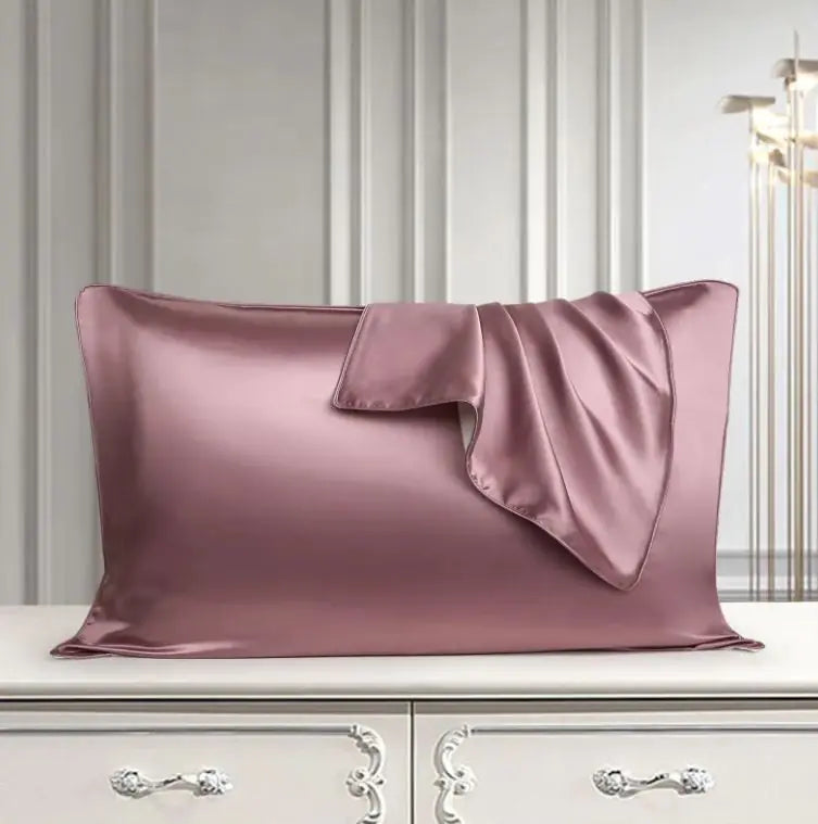 Funda de almohada de seda pura