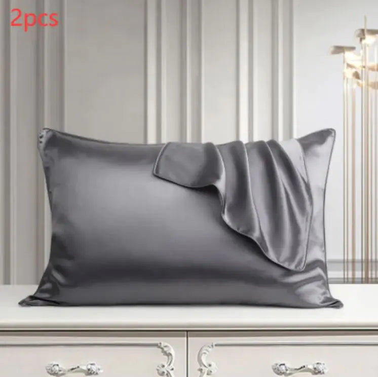 Funda de almohada de seda pura