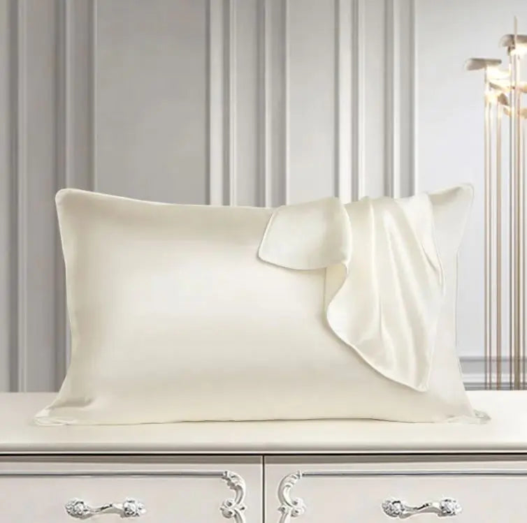 Funda de almohada de seda pura