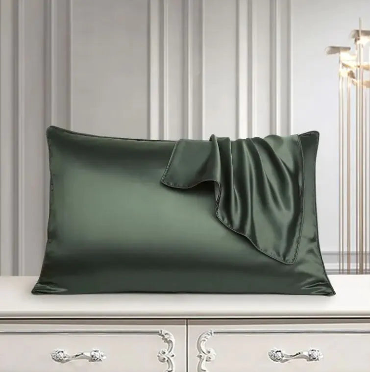 Funda de almohada de seda pura