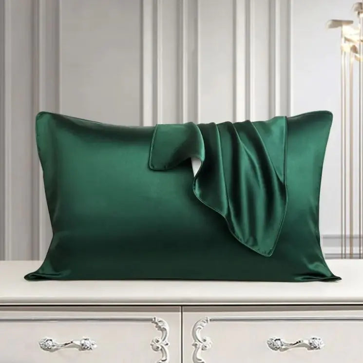 Funda de almohada de seda pura