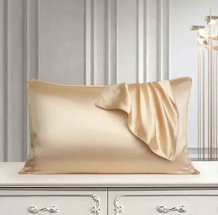 Funda de almohada de seda pura