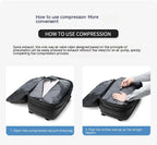 Vacuum Compression Large Backpack