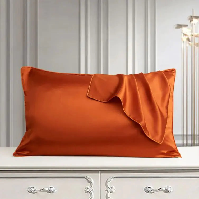Funda de almohada de seda pura