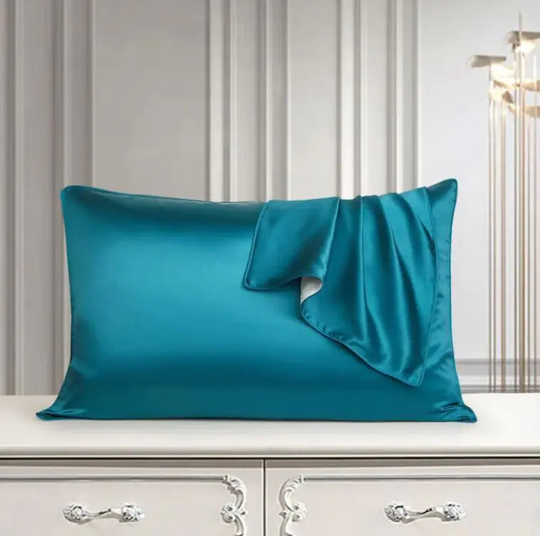 Funda de almohada de seda pura