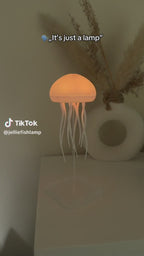 Lámpara de ambiente de medusas