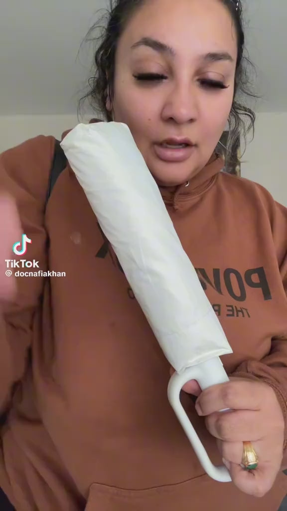 Paraguas automático con hebilla de anilla