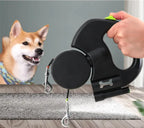 Correa automática doble para perros