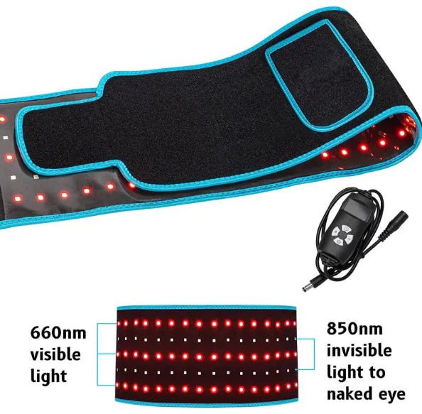 Dispositivo de terapia de cinturón infrarrojo LED
