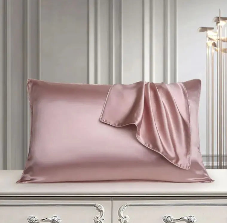Funda de almohada de seda pura