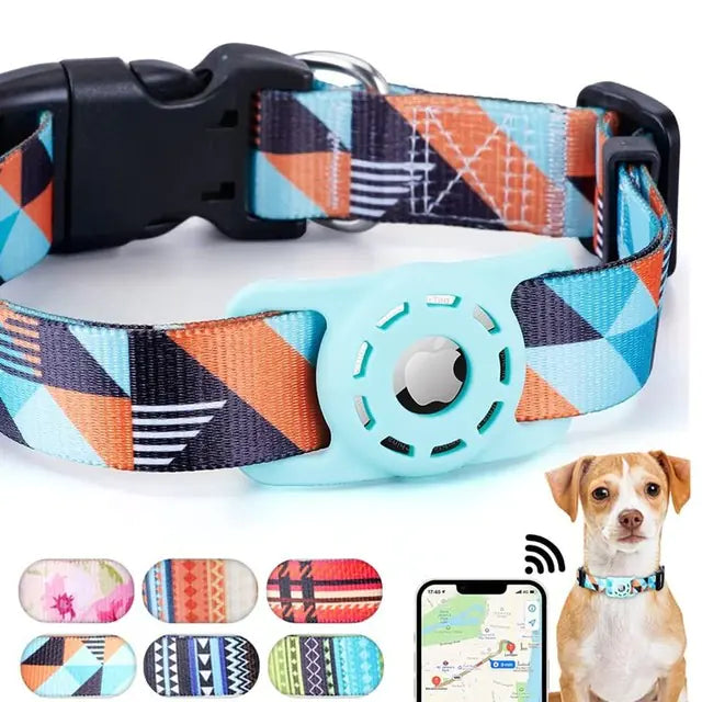Pet Digital Printing Collar for Apple Airtag
