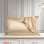Funda de almohada de seda pura