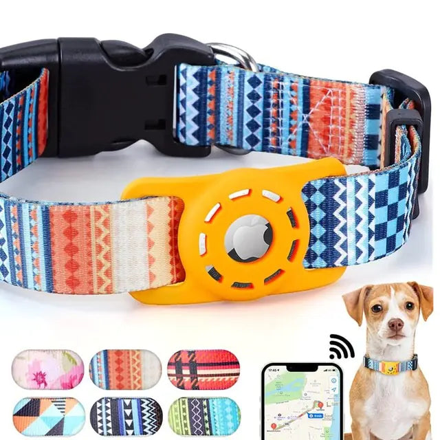 Pet Digital Printing Collar for Apple Airtag